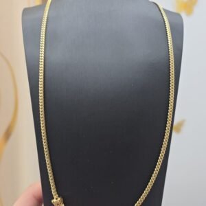 Cadena solida 10k cubanlink y Manilla solida 10k